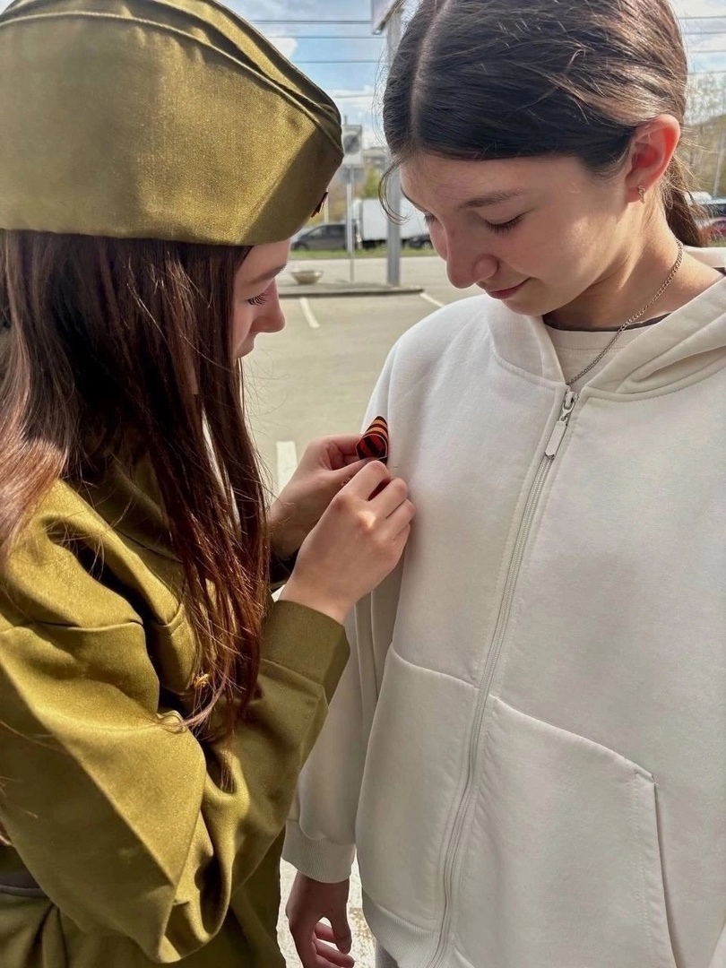 В Курганском базовом медицинском колледже стартовала  акция «Георгиевская лента»