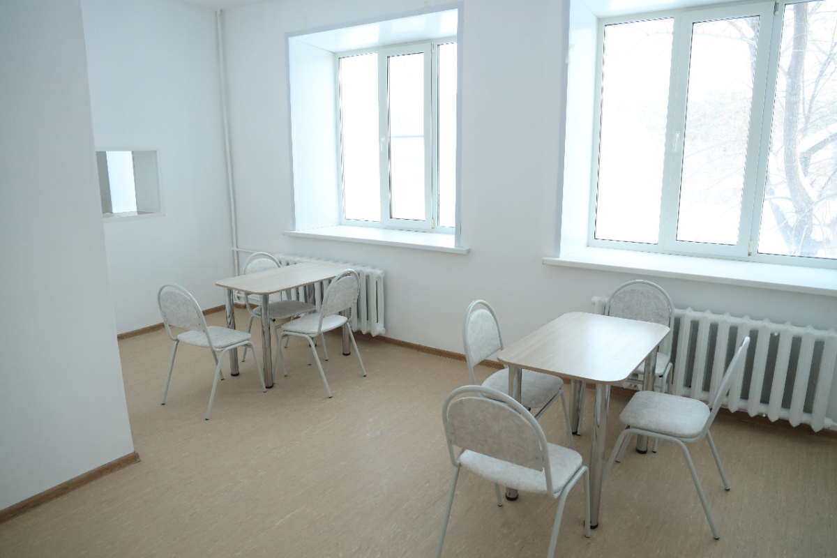 В больнице села Кетово завершился капитальный ремонт детского отделения стационара