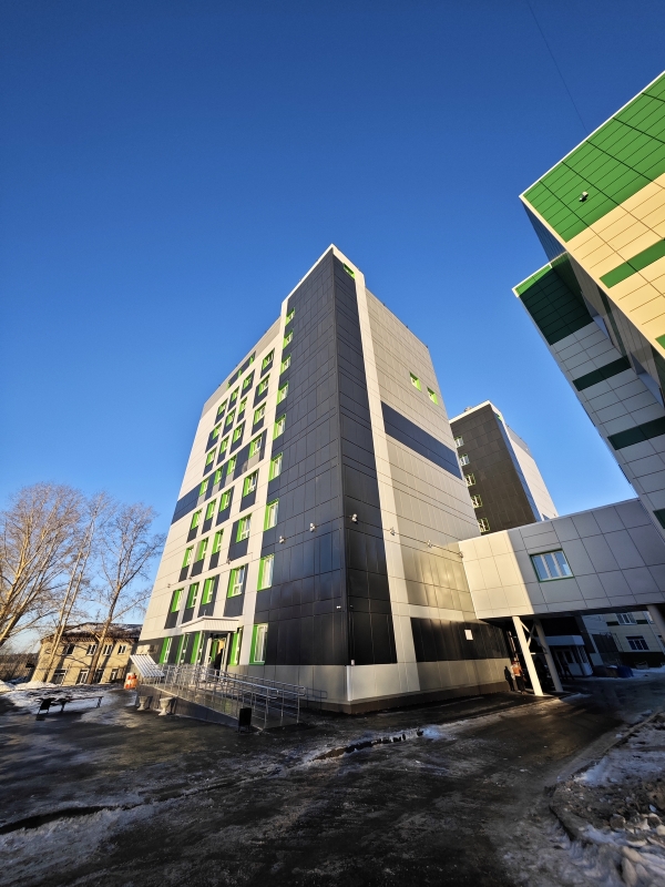 В Кургане завершили строительство современного хирургического корпуса онкодиспансера