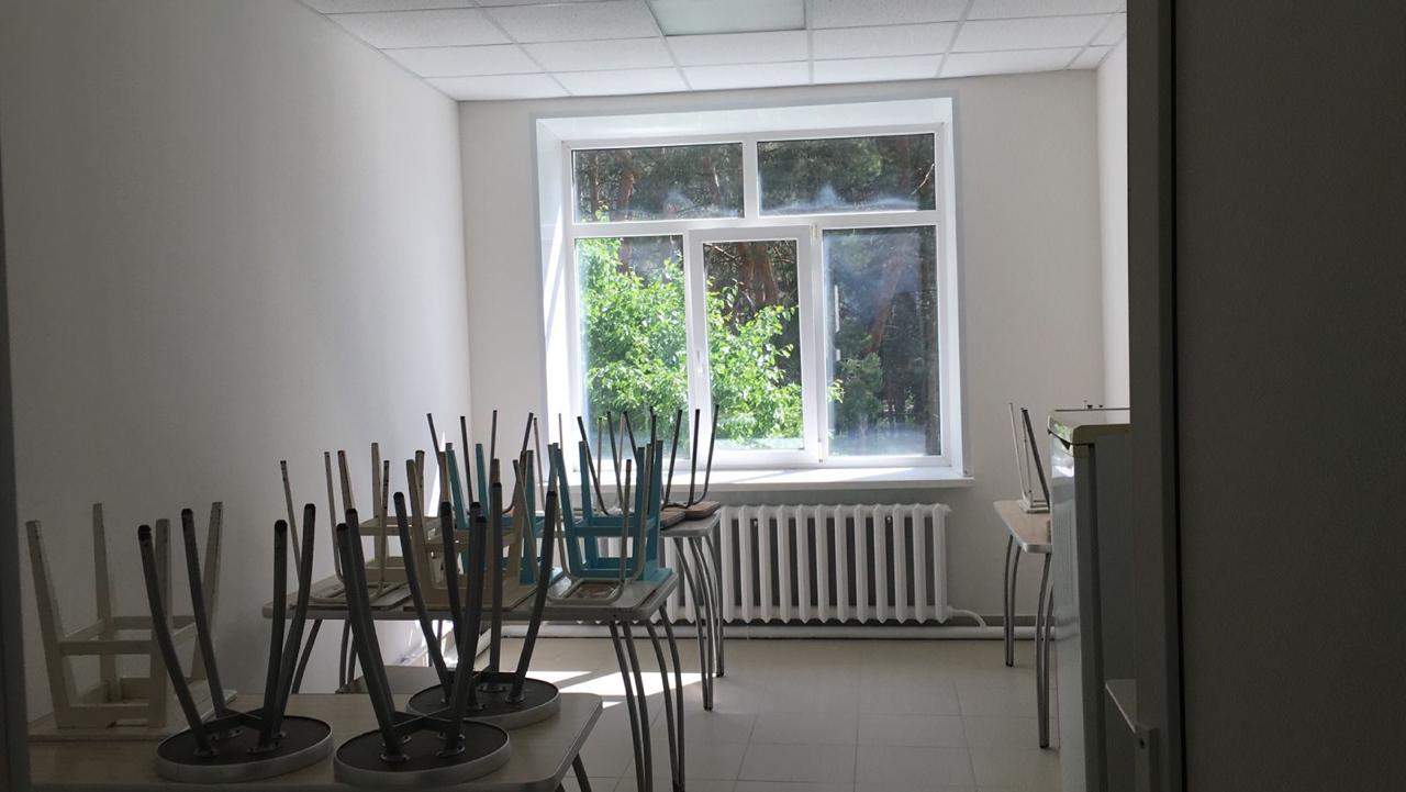 Продолжается капитальный ремонт в Глядянской центральной районной больнице