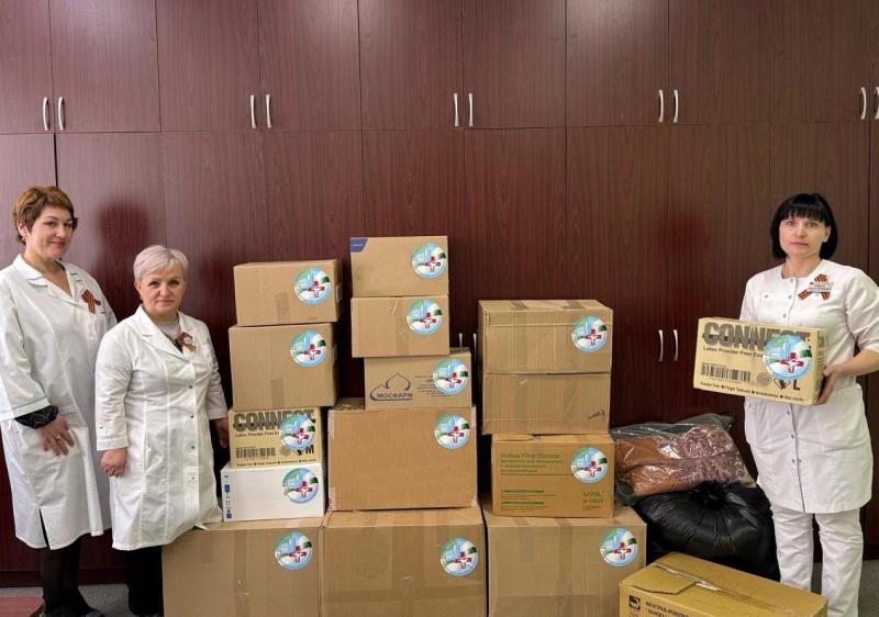 Гуманитарная помощь для бойцов специальной военной операции от медицинских работников Курганской областной клинической больницы