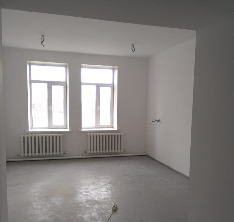 В Петуховской центральной районной больнице близится к завершению капитальный ремонт терапевтического отделения