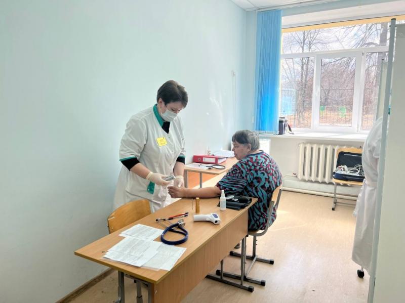 Жители Курганской области, находящиеся в пунктах временного размещения, проходят вакцинацию против вирусного гепатита А