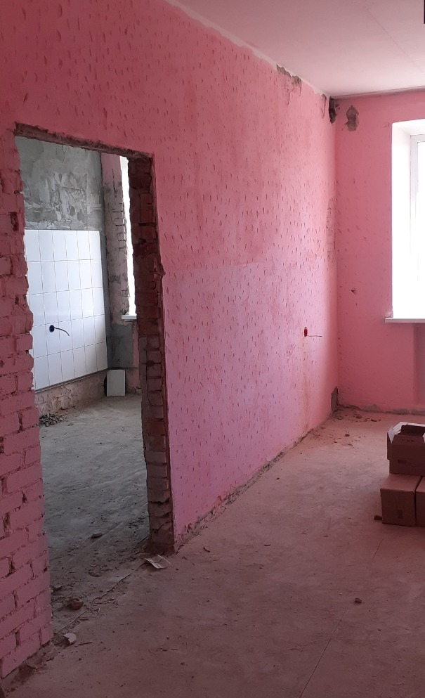 Модернизация первичного звена: в Куртамышской центральной районной больнице продолжают капитальный ремонт.