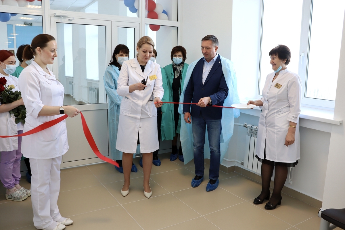 В Курганской областной больнице №2 после капитального ремонта открыли терапевтическое отделение