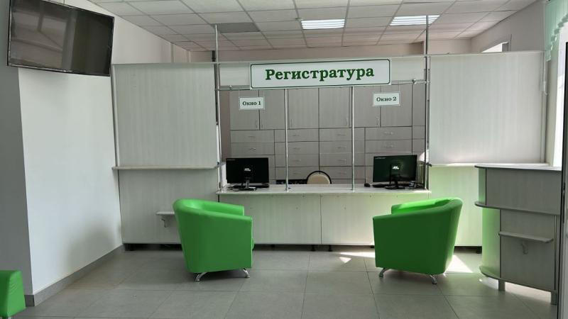 В Катайской центральной районной больнице завершен капитальный ремонт поликлиники