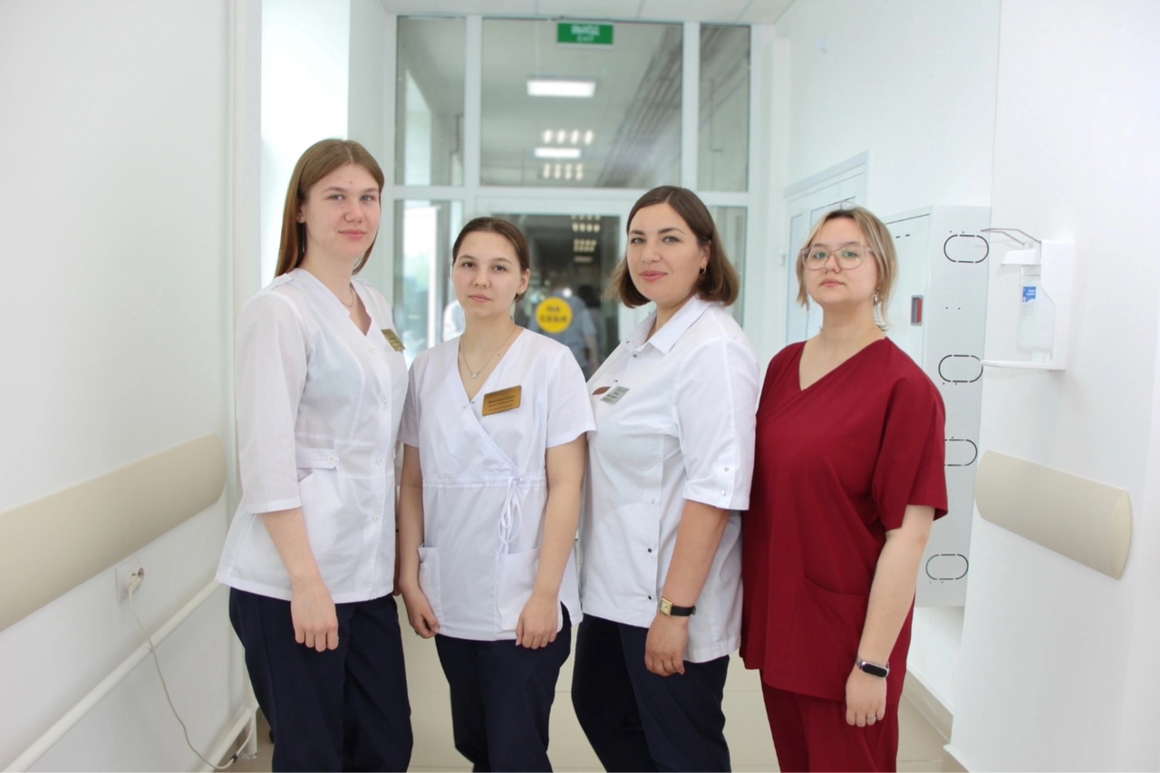 На базе Курганской областной больницы №2 продолжают проходить практику студенты Тюменского государственного медицинского университета и Курганского базового медицинского колледжа