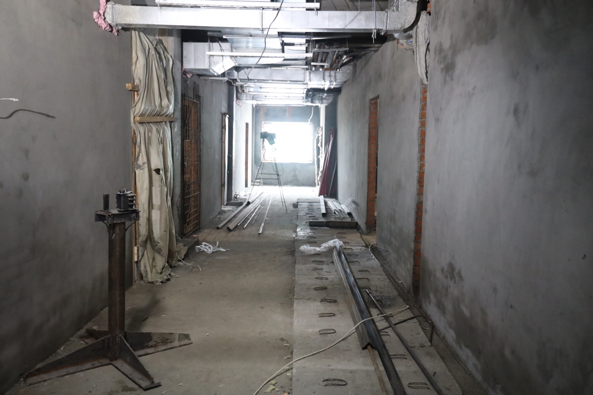 Полпред Владимир Якушев вместе с губернатором Вадимом Шумковым оценил ход строительства социальных объектов в Кургане