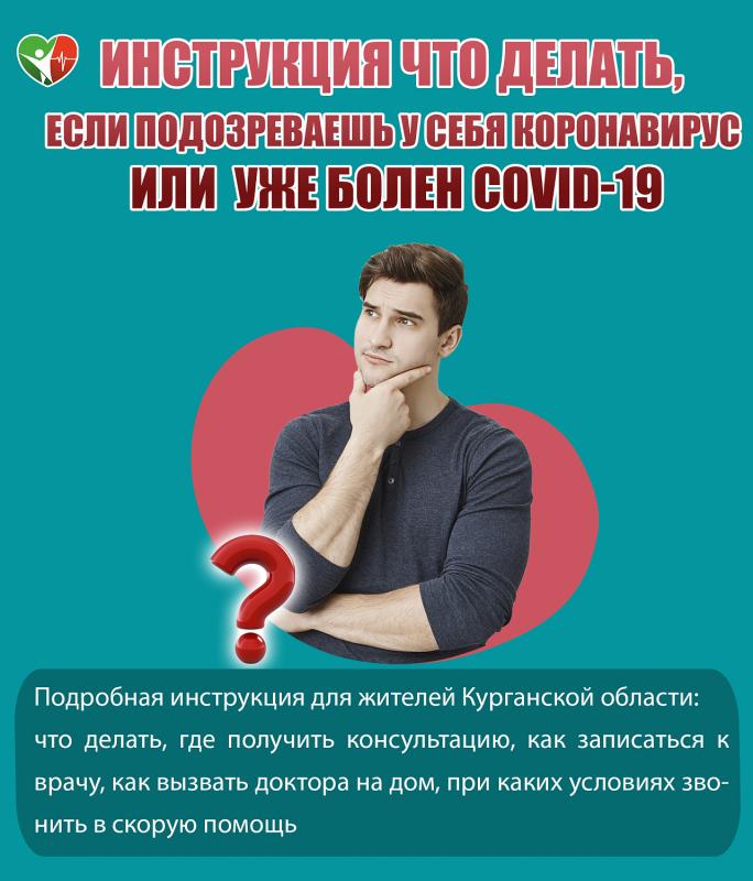 ЧТО ДЕЛАТЬ, ЕСЛИ ПОДОЗРЕВАЕШЬ У СЕБЯ КОРОНАВИРУС ИЛИ УЖЕ БОЛЕН СOVID-19