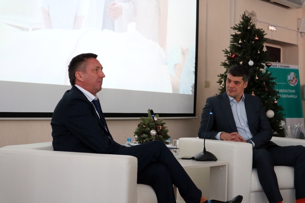 Директор департамента здравоохранения Алексей Сигидаев ответил на вопросы сотрудников медицинских учреждений