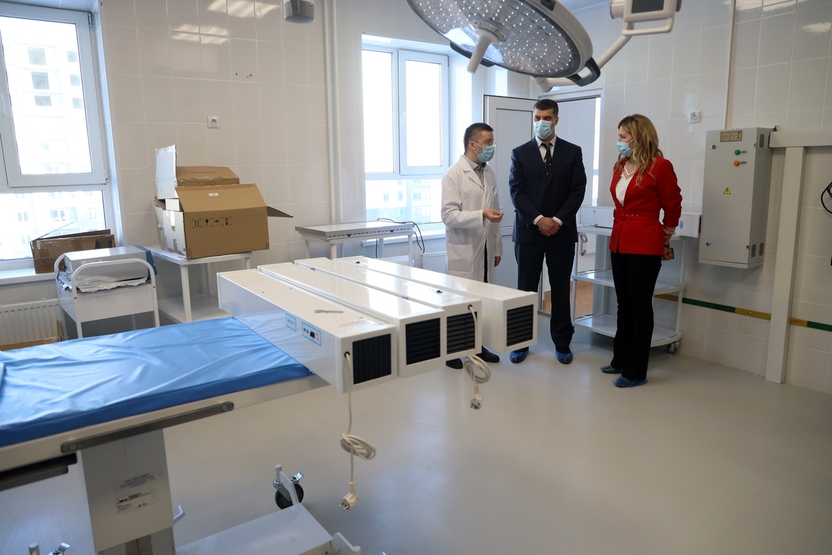 В новой детской поликлинике Заозерного начался прием пациентов узкими специалистами