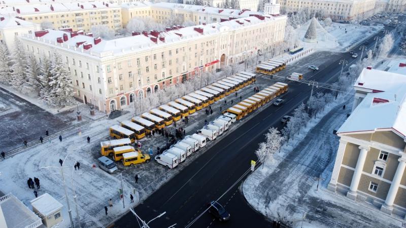 В канун Нового года образовательные и медицинские учреждения Курганской области получили новый транспорт