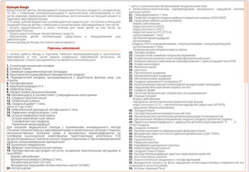 Фонд "Круг добра": Методический материал для родителей, имеющих детей с тяжелыми жизнеугрожающими и  хроническими заболеваниями, в том числе редкими (орфанными) заболеваниями