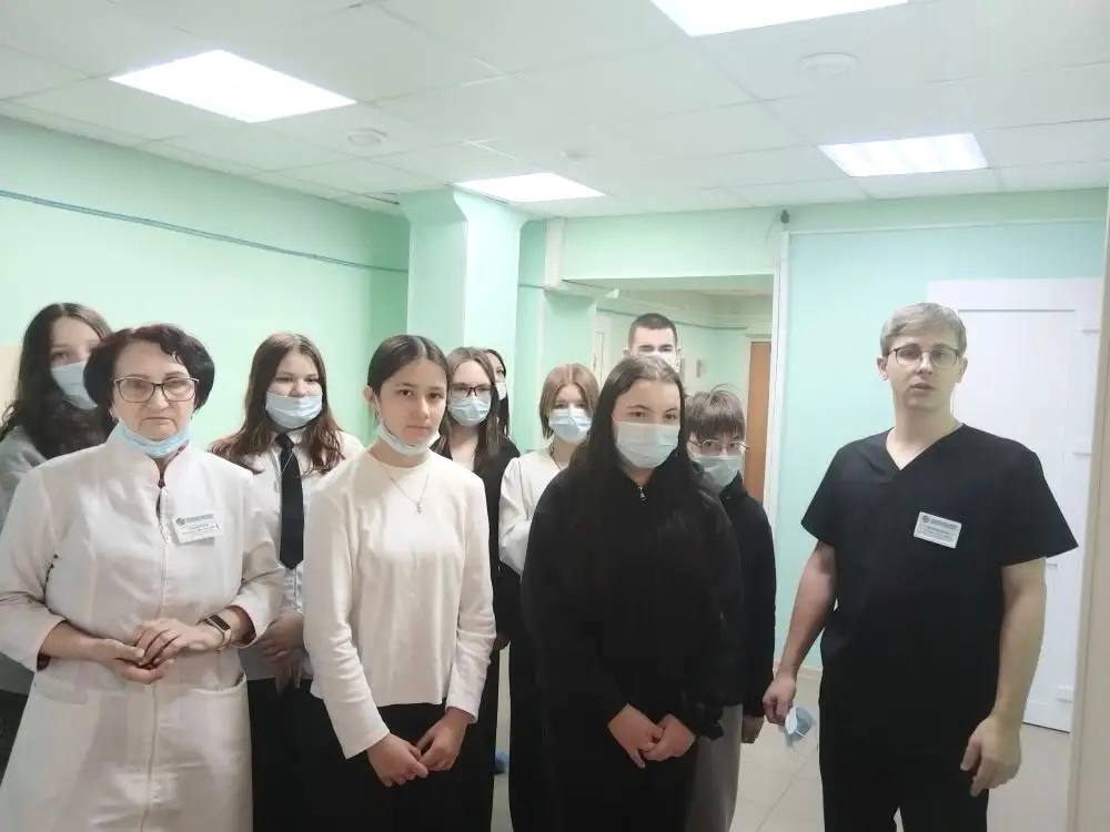 Профориентационное мероприятие в Курганской областной клинической больнице