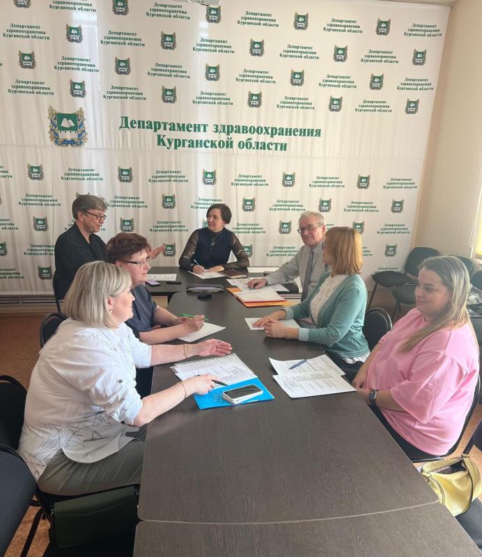 В Департаменте здравоохранения Курганской области состоялось заседание рабочей группы по теме: проведения  санитарно-противоэпидемических мероприятий и организации медицинской помощи в паводковый период