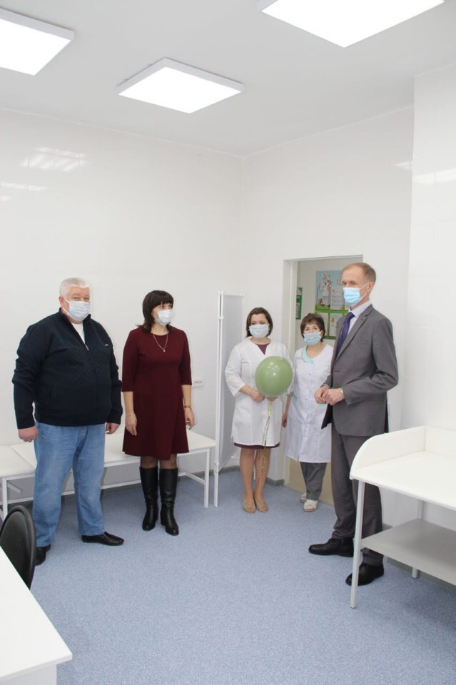 В Куртамыше открылась отремонтированная детская поликлиника