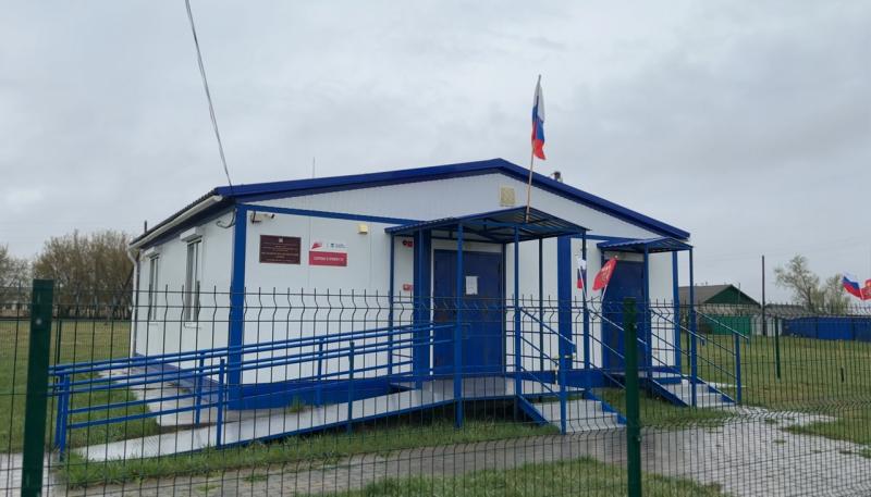 Современный ФАП в селе Большой Камаган 