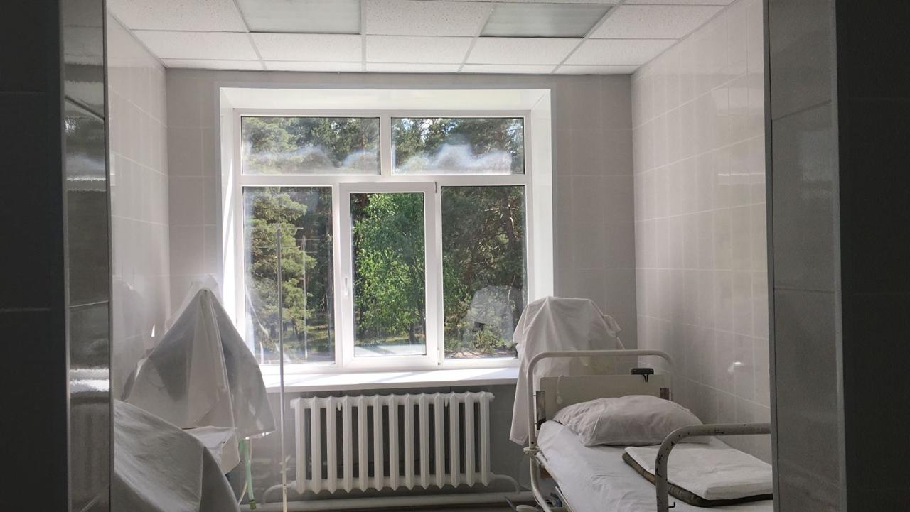 Продолжается капитальный ремонт в Глядянской центральной районной больнице