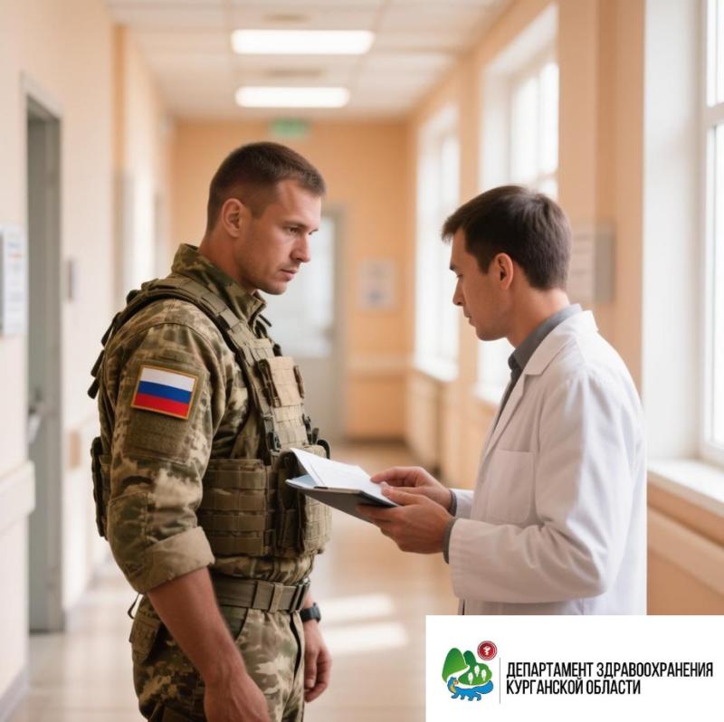 Участники СВО в отпуске могут лечиться в любой поликлинике Курганской области