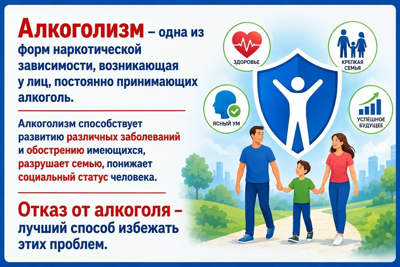 Алкоголизм – одна из форм наркотической зависимости, возникающая у лиц, постоянно принимающих алкоголь
