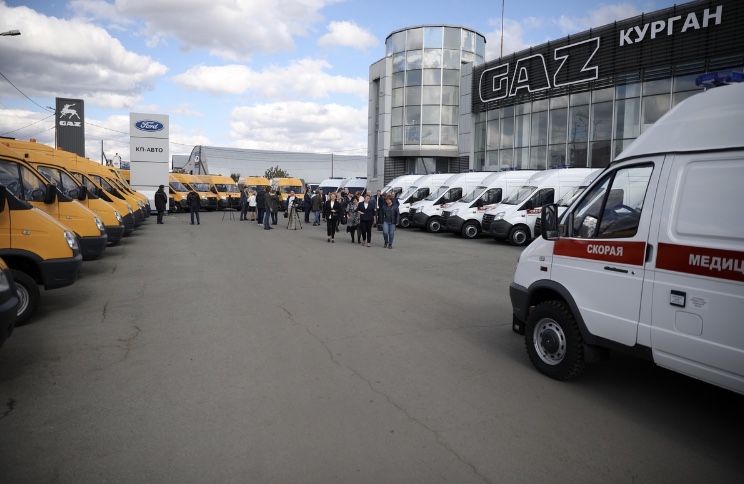 В Курганскую область пришли 13 машин скорой помощи 