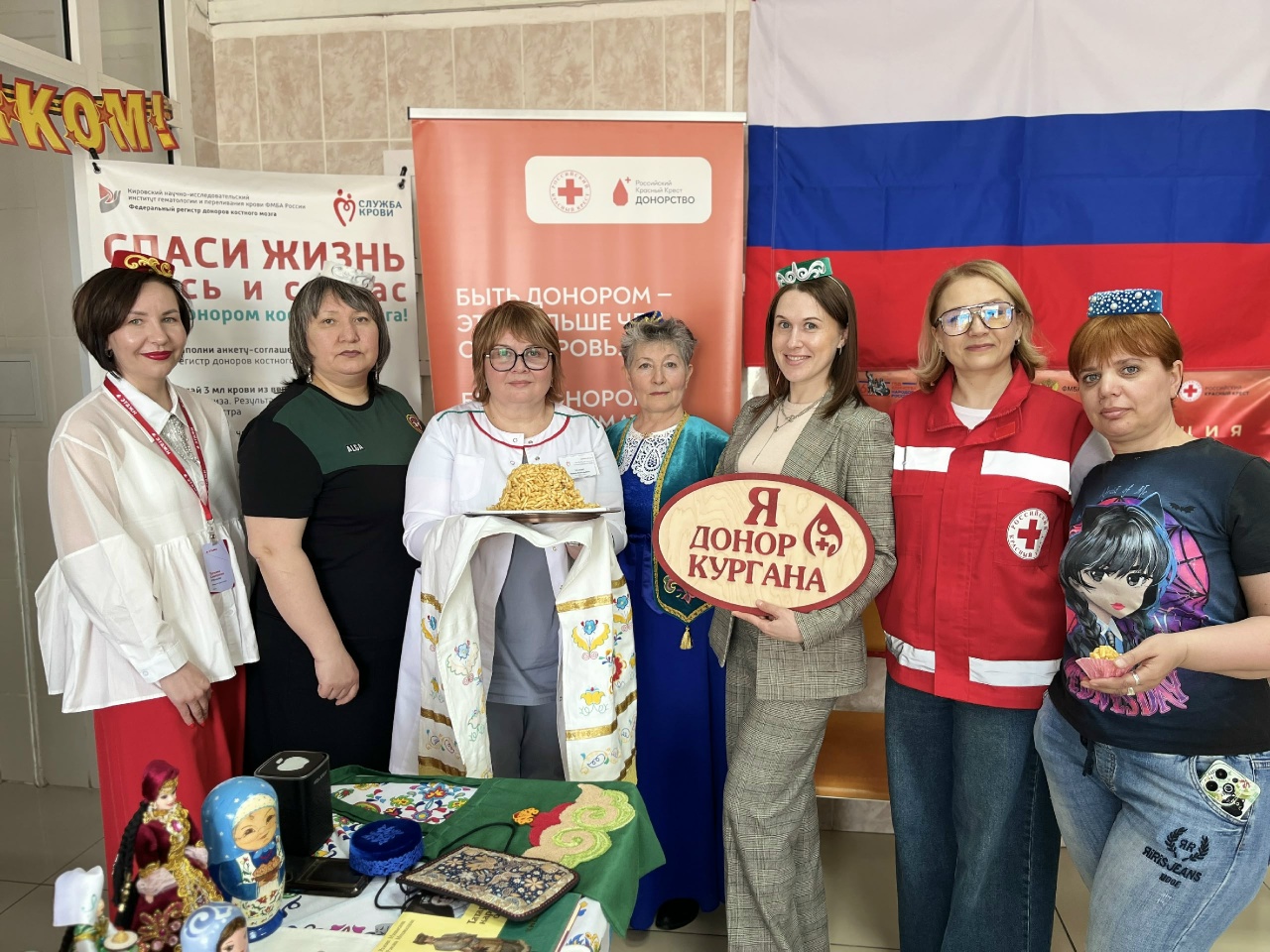 Донорство без границ: татарские мотивы объединили Курган.