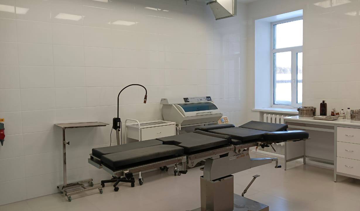 В Катайской центральной районной больнице близятся к завершению работы по капитальному ремонту реанимации и операционного отделения