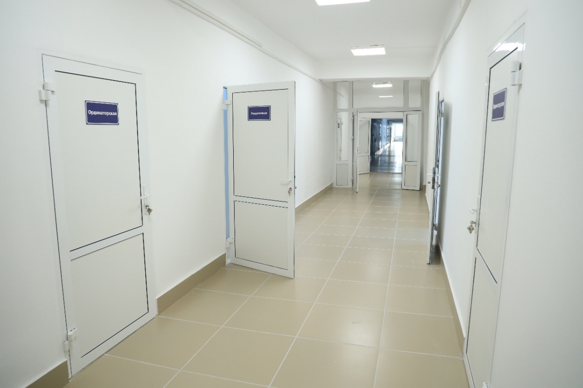 В больнице села Кетово завершился капитальный ремонт детского отделения стационара