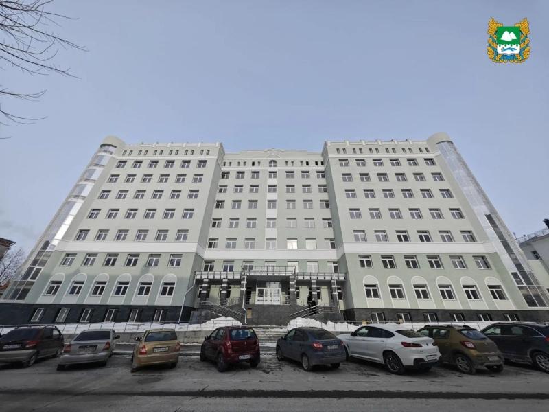 В Курганской областной клинической больнице идет ремонт отделения челюстно-лицевой хирургии.