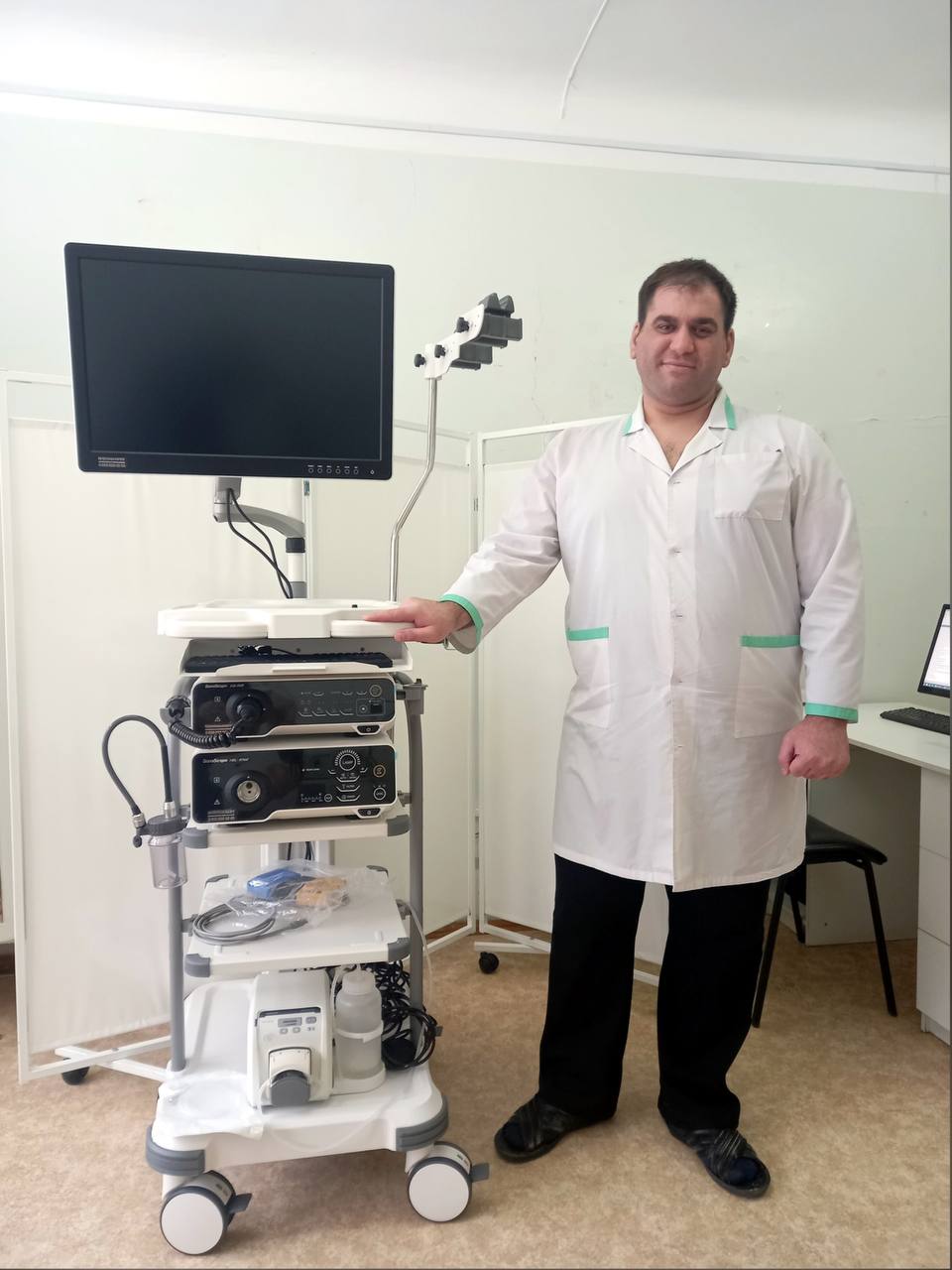 В Шадринскую ЦРБ приобретена система эндоскопической визуализации