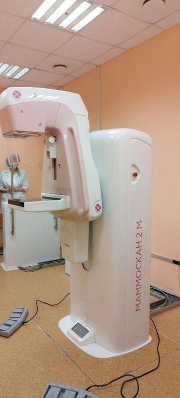 В Курганском областном перинатальном центре ввели в эксплуатацию новый современный маммографический аппарат