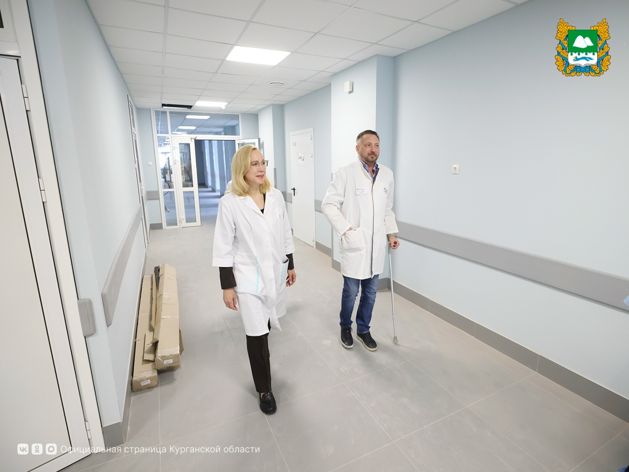 17 апреля, врио директора департамента здравоохранения Екатерина Ютяева познакомилась с работой Курганской областной клинической больницы.