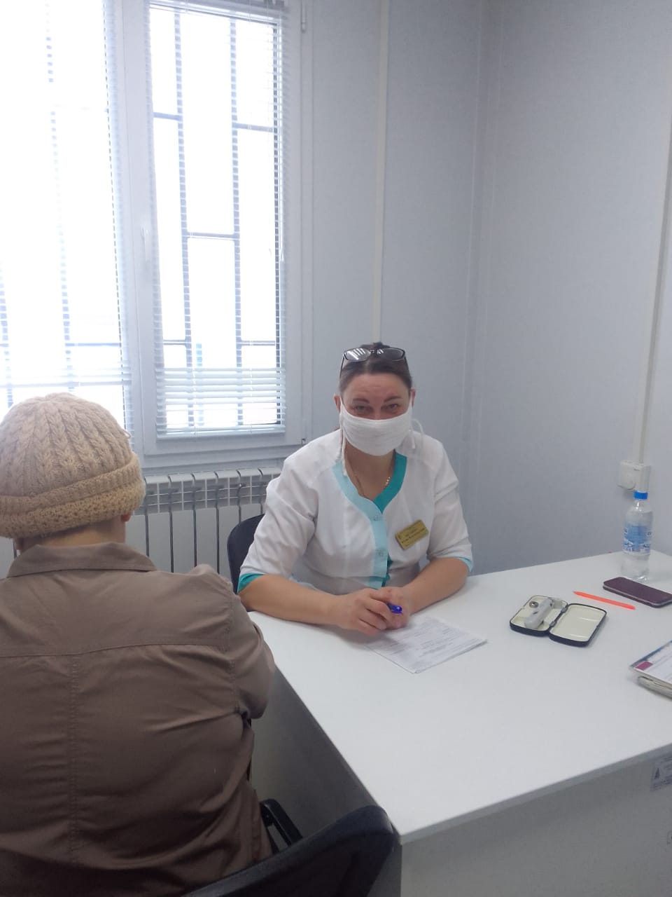 В фельдшерско — акушерском пункте села Новое Ильинское Петуховского муниципального округа прошла диспансеризация