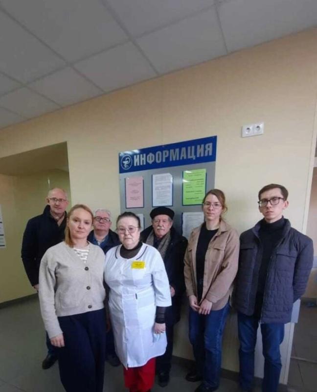 В межрайонной больнице № 2, расположенный в селе Мокроусово, побывал «Поезд здоровья»