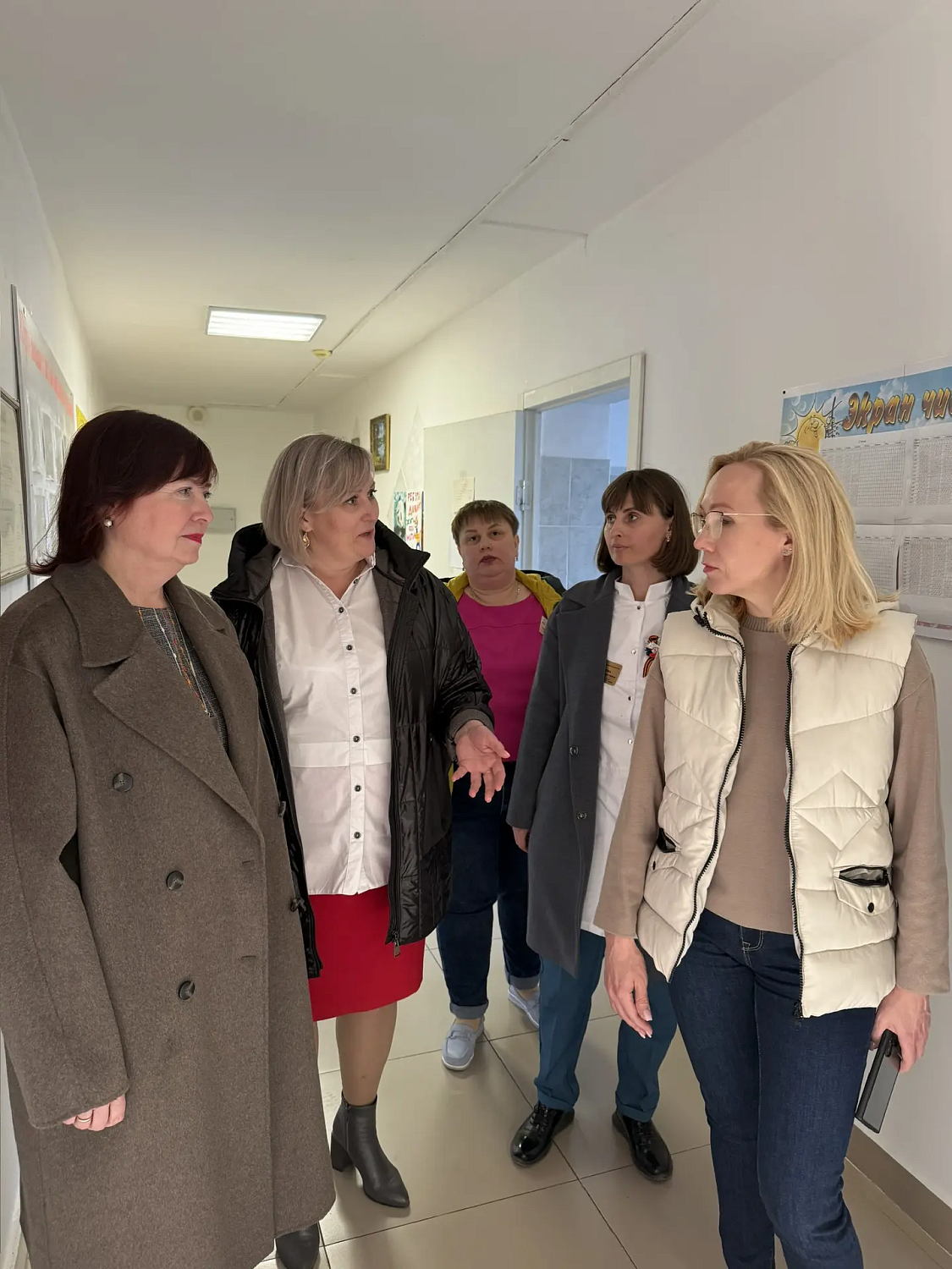 Врио директора Департамента здравоохранения Екатерина Васильевна Ютяева продолжает знакомство с учреждениями здравоохранения региона.
