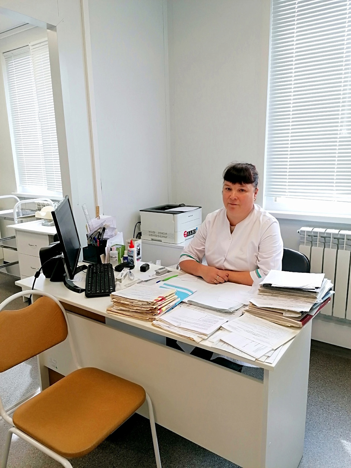 Знакомство с фельдшером Далматовской центральной районной больницы