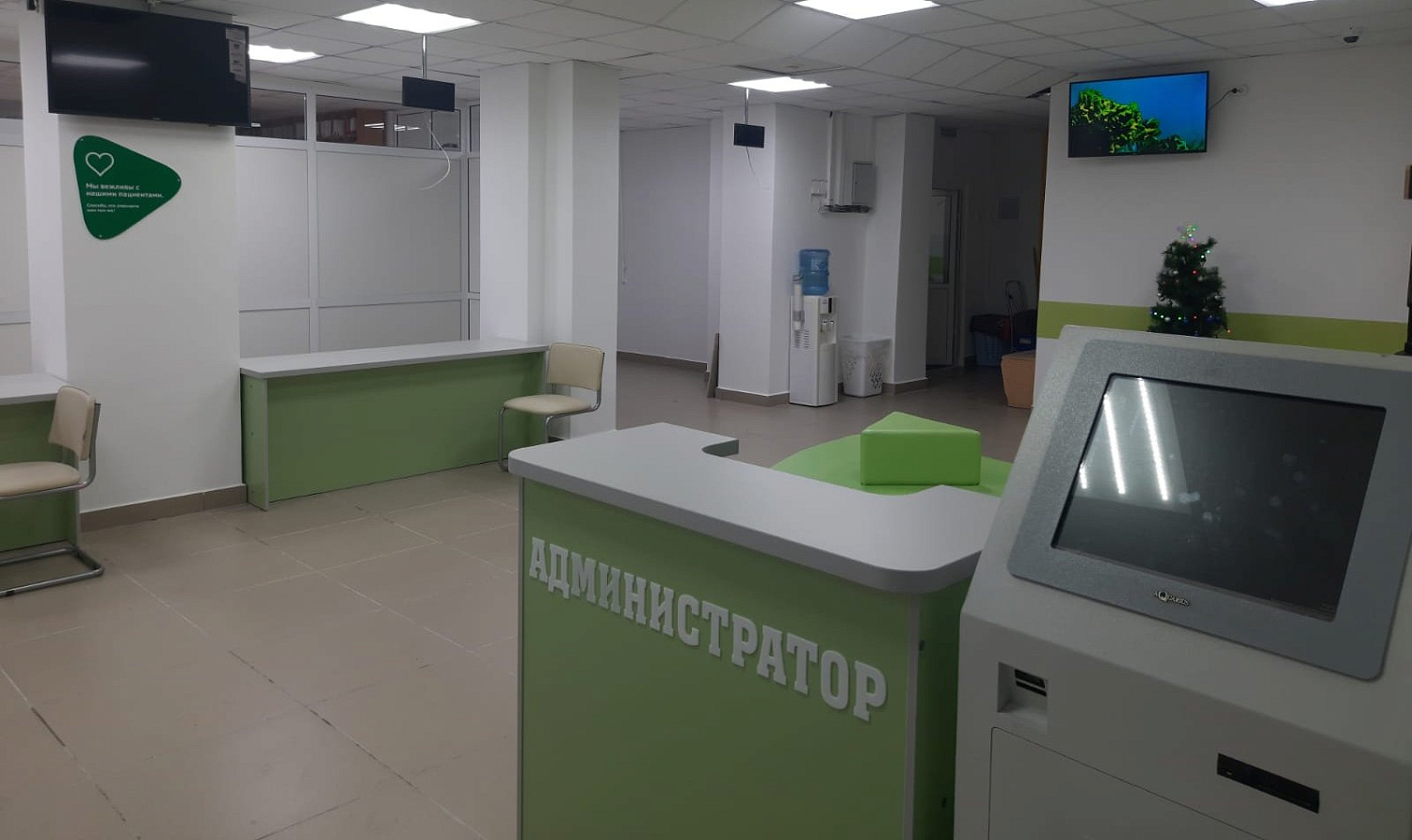 В филиале Курганской поликлиники №1 завершился капитальный ремонт