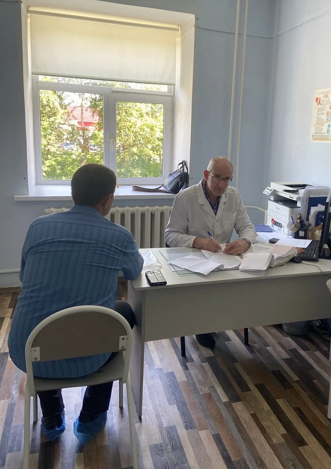 Город Щучье посетила выездная бригада специалистов «Поезда здоровья»